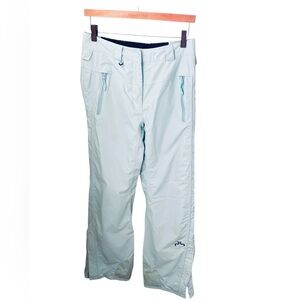 EUC Poivre Blanc PB Thermolite Insulated Ski Snow Pants Ice Blue Size S